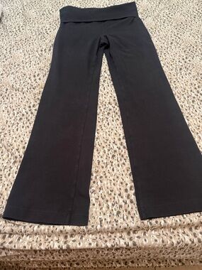 SKIMS Black Flare Leggings